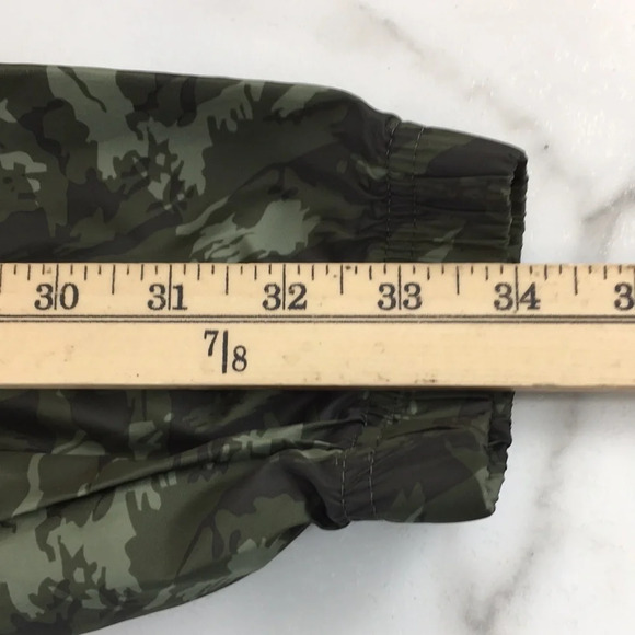 Under Armour Anorak Jacket Mens Large Artillery Green Wind Hooded‎ - Picture 16 of 16